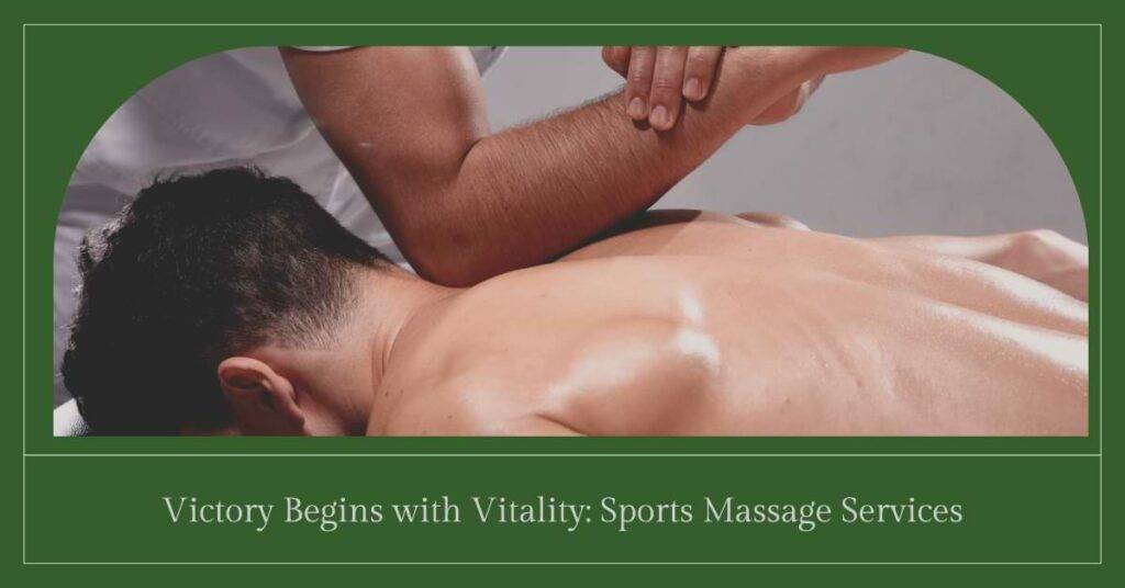 Sports Massage Banner